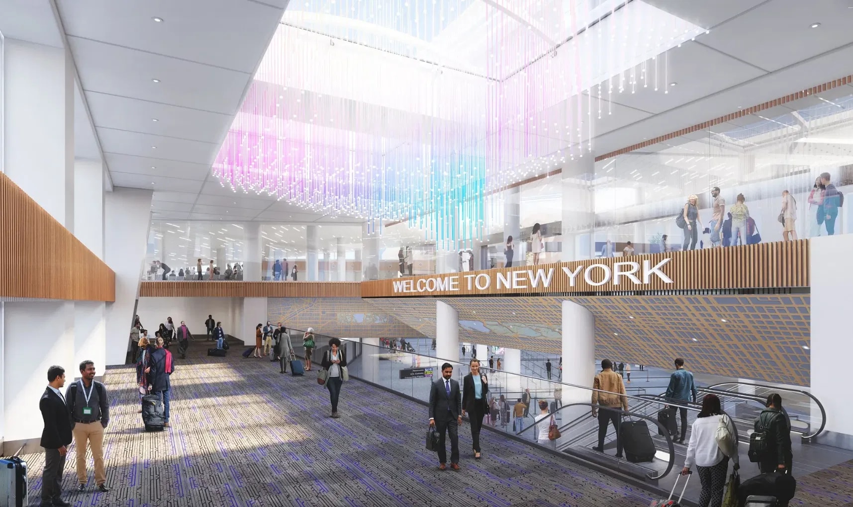 JFK Airport transforms into a museum: art meets passengers right at the gangway